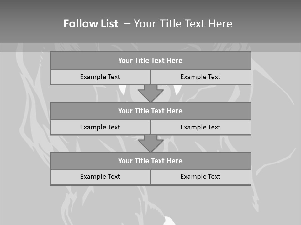 Furious Asian Hunter PowerPoint Template