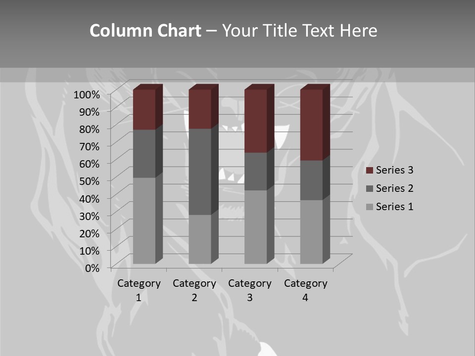 Furious Asian Hunter PowerPoint Template