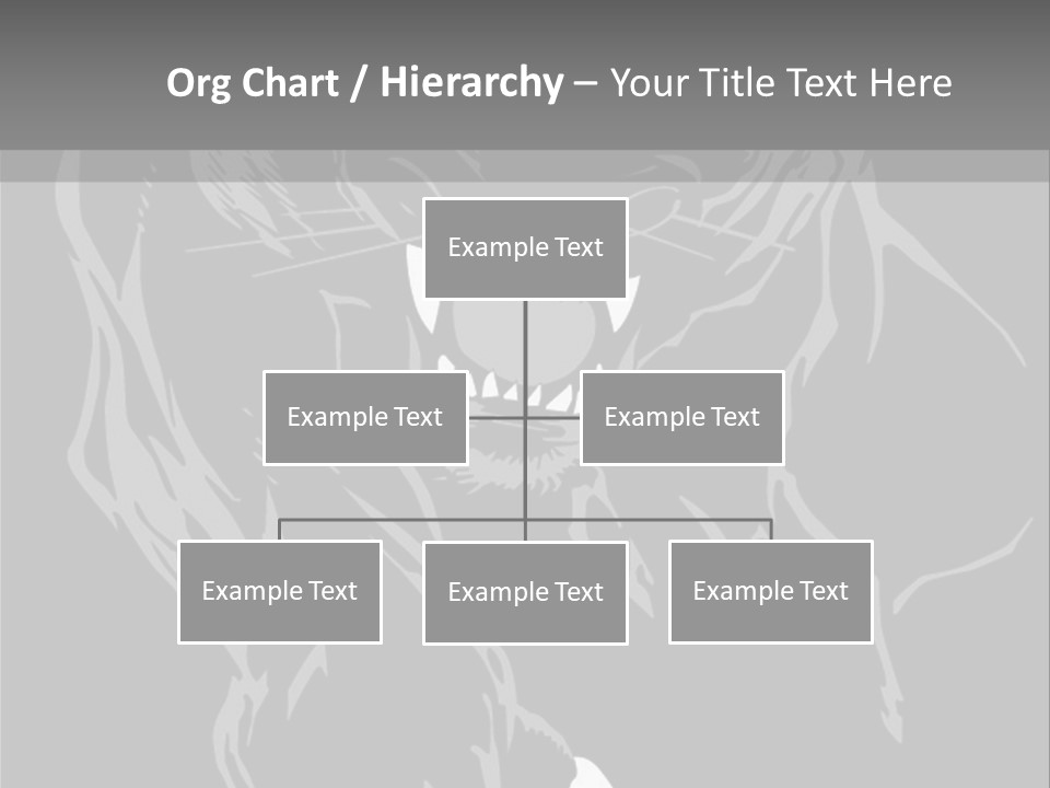 Furious Asian Hunter PowerPoint Template