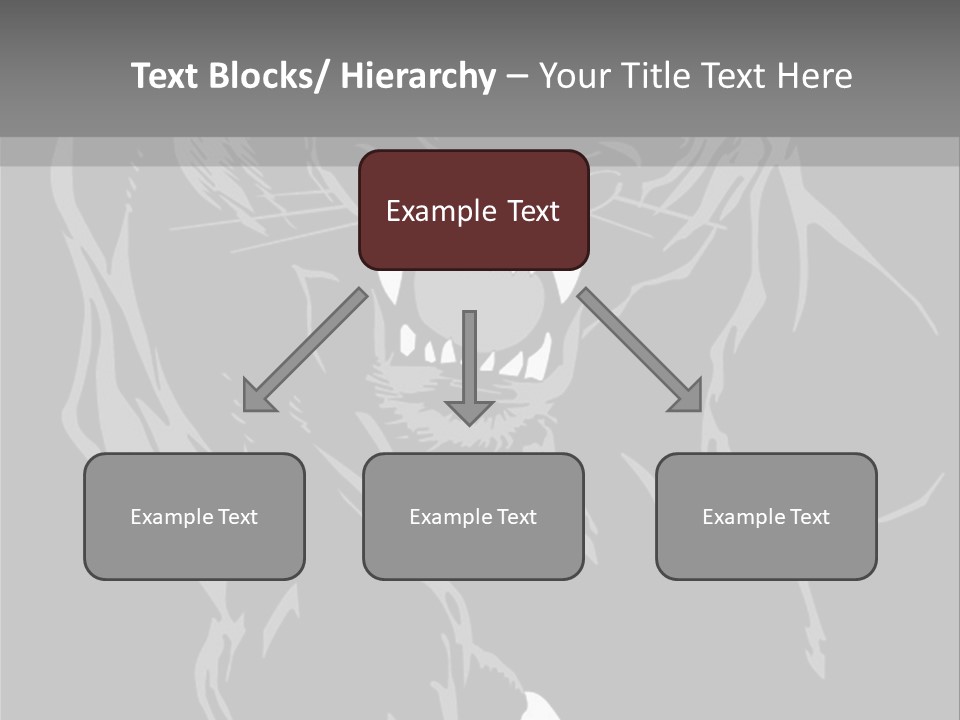Furious Asian Hunter PowerPoint Template