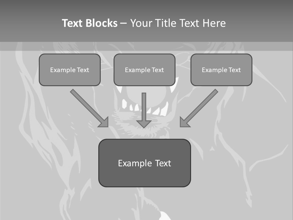 Furious Asian Hunter PowerPoint Template