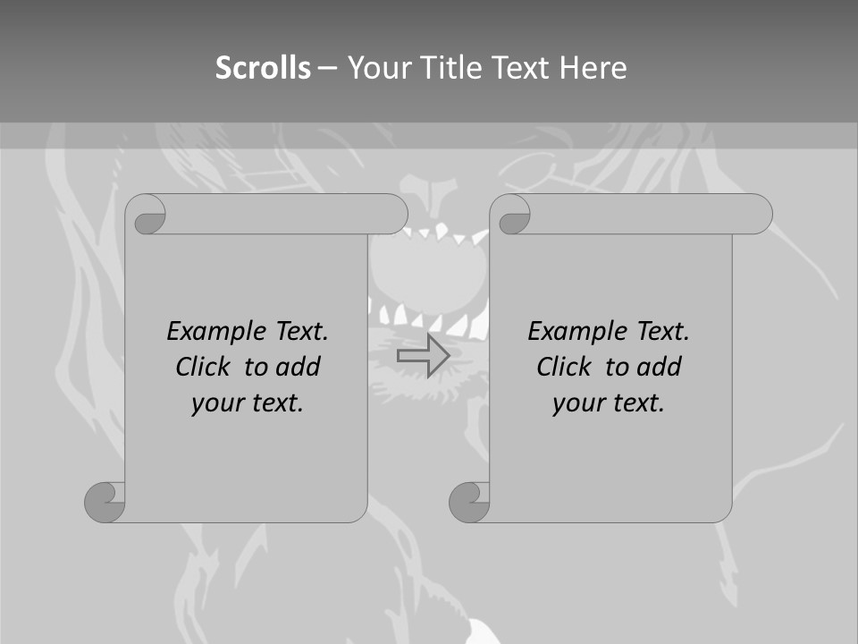 Furious Asian Hunter PowerPoint Template