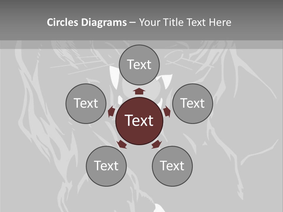 Furious Asian Hunter PowerPoint Template