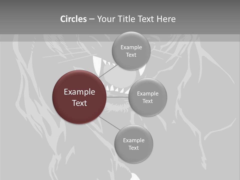 Furious Asian Hunter PowerPoint Template