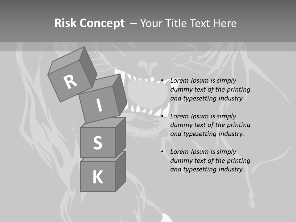 Furious Asian Hunter PowerPoint Template