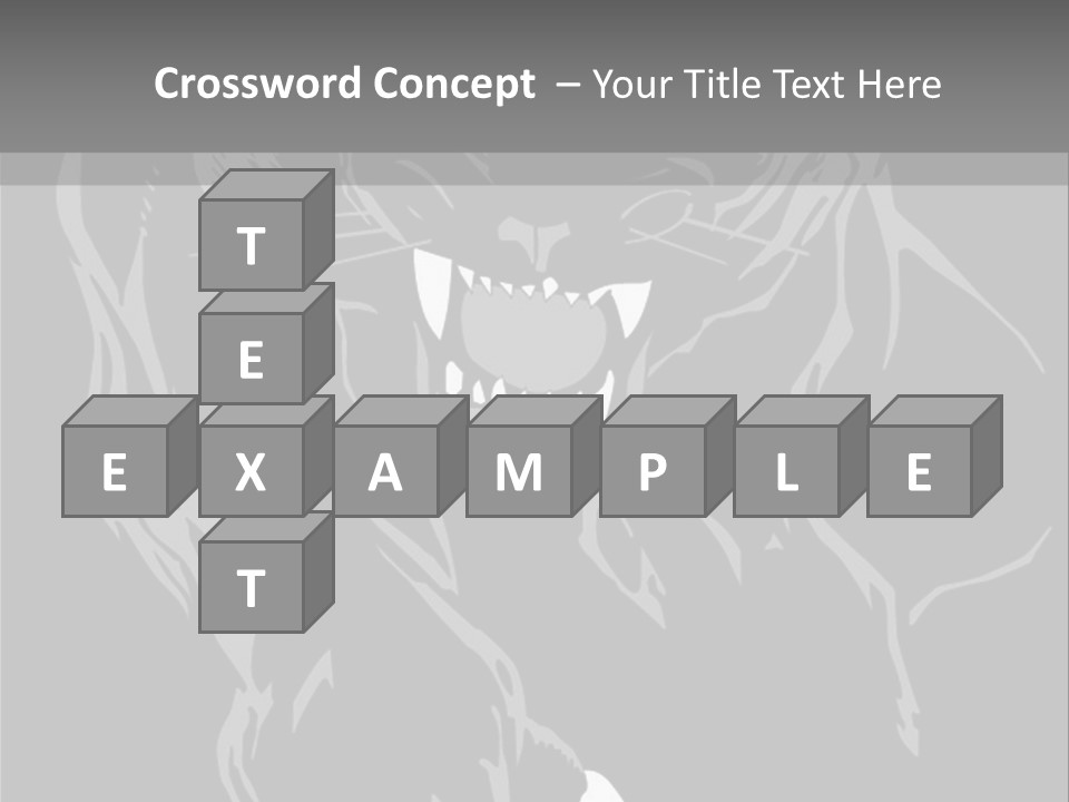 Furious Asian Hunter PowerPoint Template
