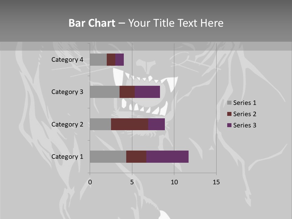 Furious Asian Hunter PowerPoint Template