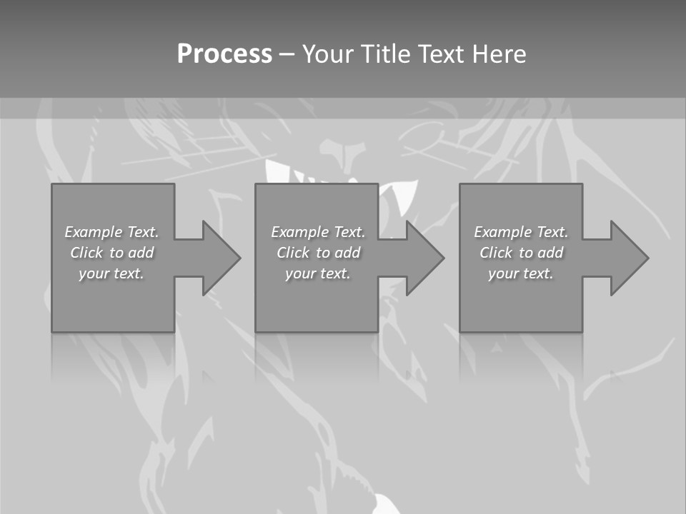 Furious Asian Hunter PowerPoint Template