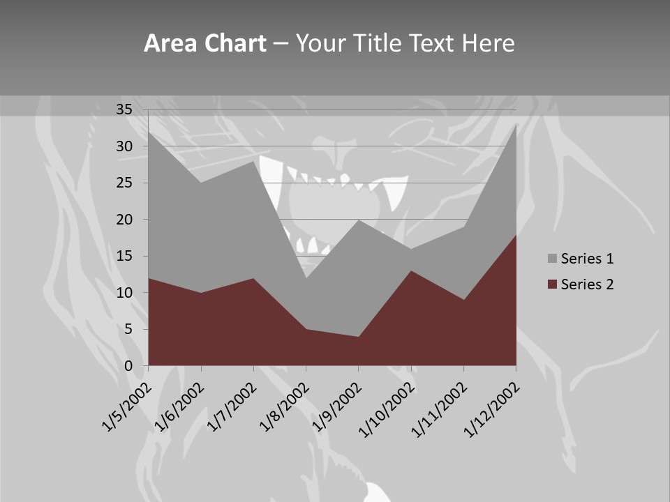 Furious Asian Hunter PowerPoint Template