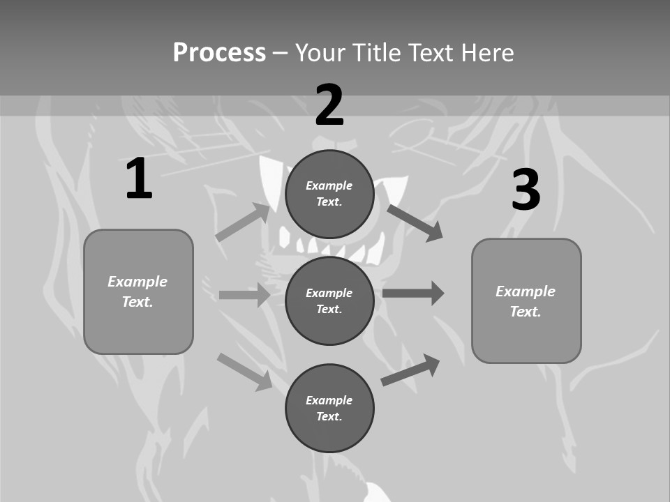 Furious Asian Hunter PowerPoint Template
