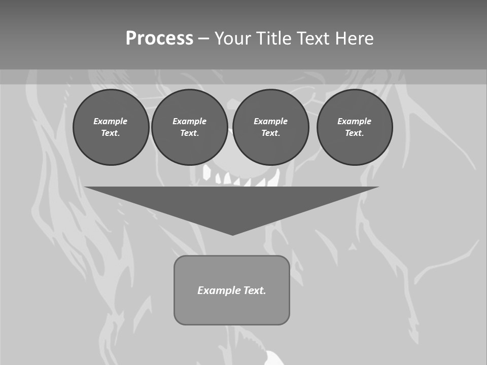 Furious Asian Hunter PowerPoint Template