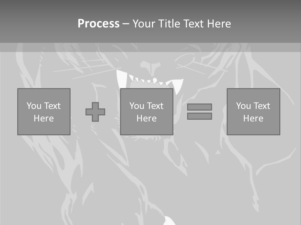 Furious Asian Hunter PowerPoint Template