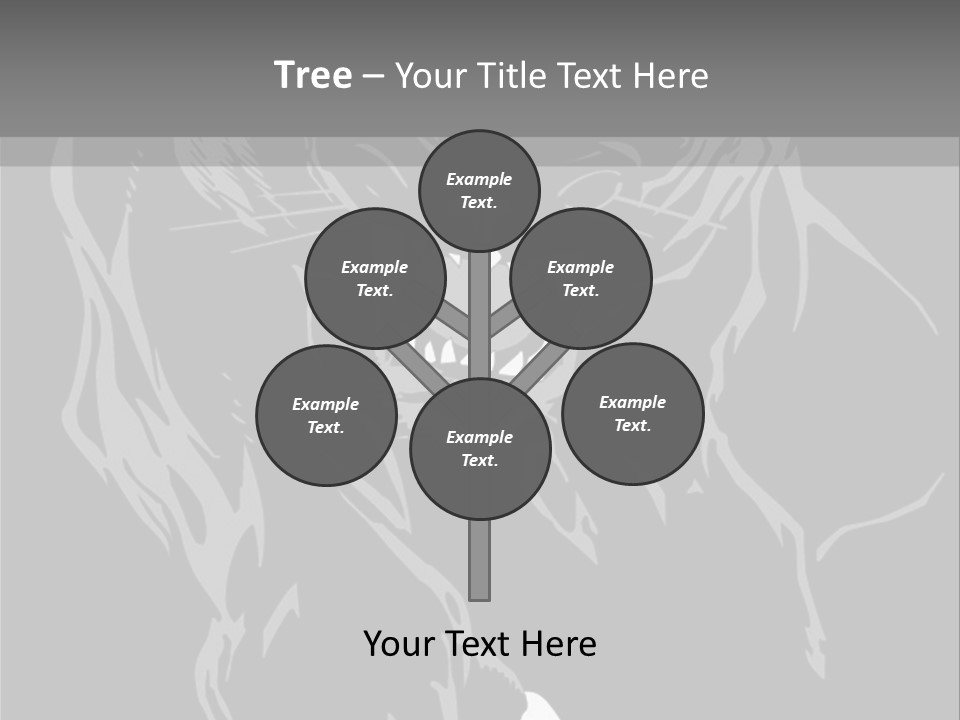 Furious Asian Hunter PowerPoint Template