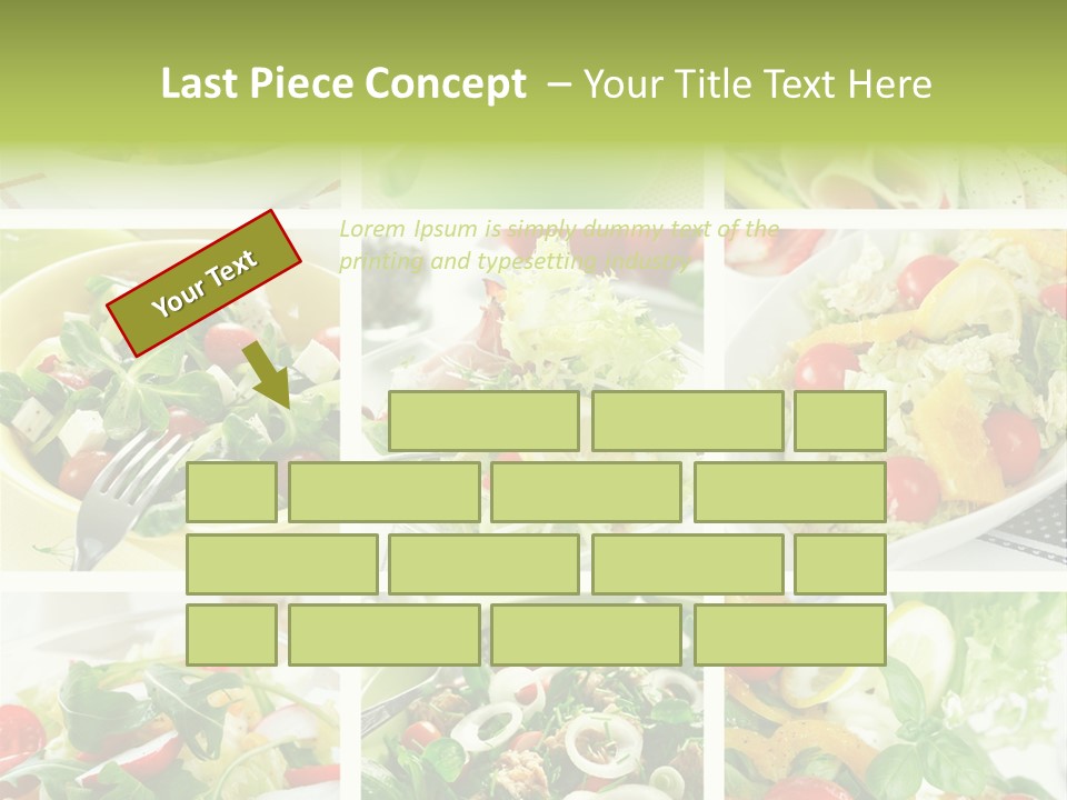 Starter Appetizer Vitamin PowerPoint Template