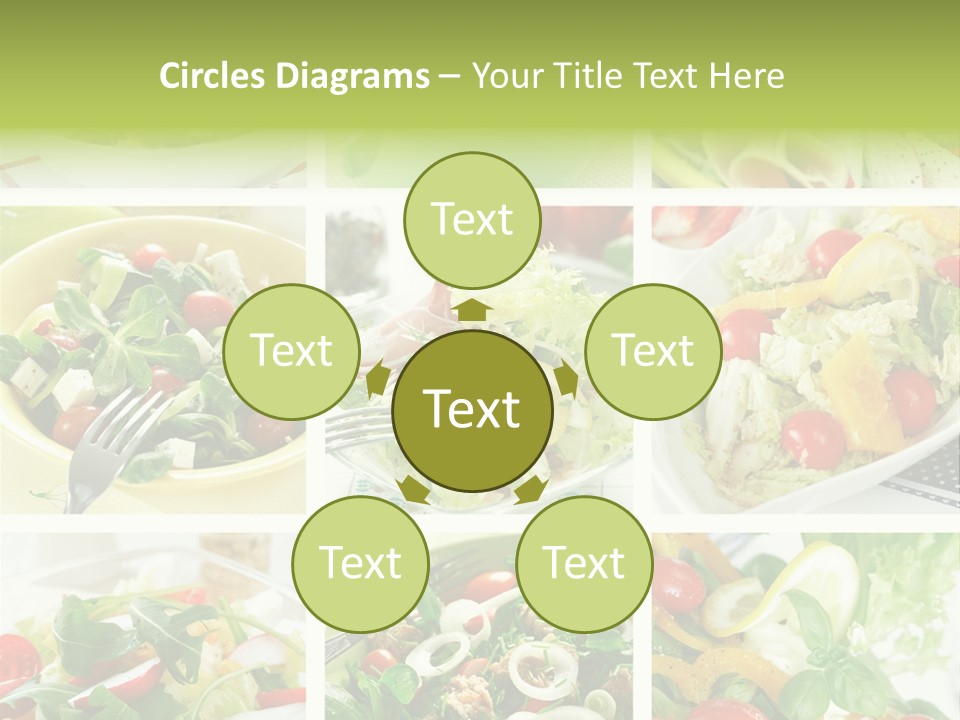 Starter Appetizer Vitamin PowerPoint Template