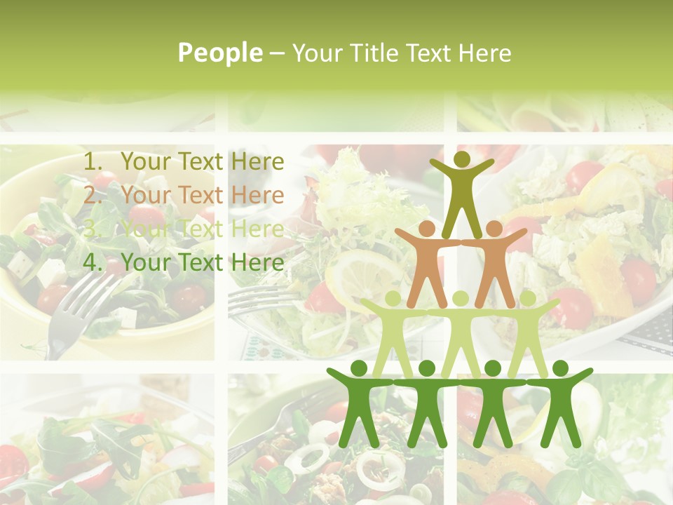 Starter Appetizer Vitamin PowerPoint Template