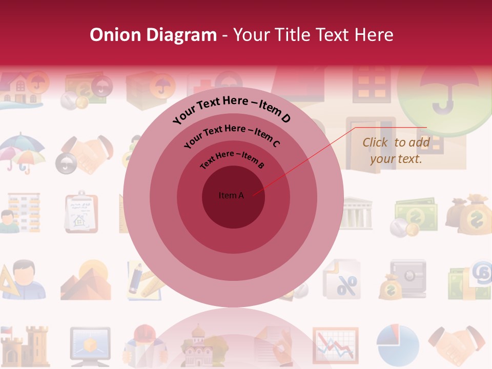 A Bunch Of Different Types Of Icons On A White Background PowerPoint Template