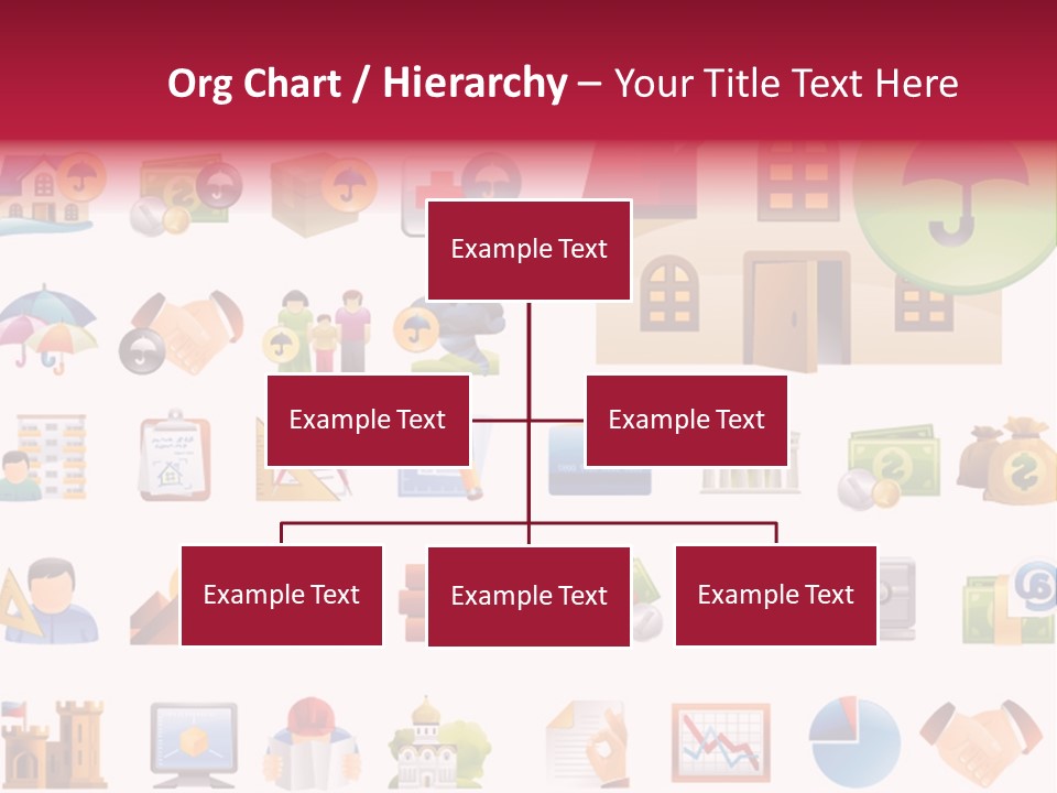 A Bunch Of Different Types Of Icons On A White Background PowerPoint Template