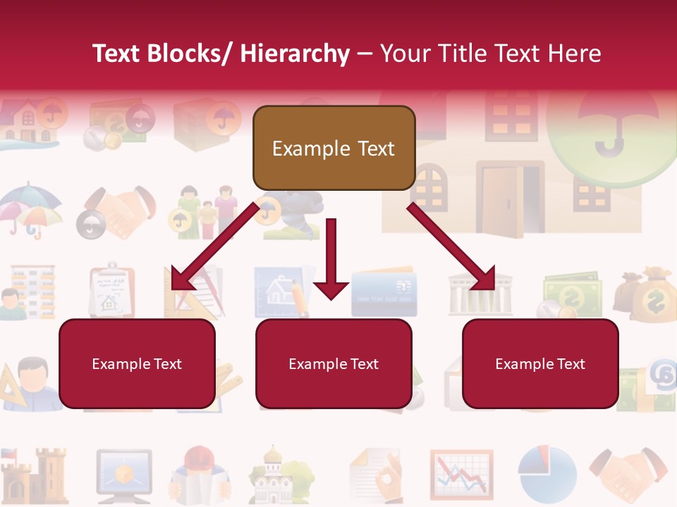 A Bunch Of Different Types Of Icons On A White Background PowerPoint Template