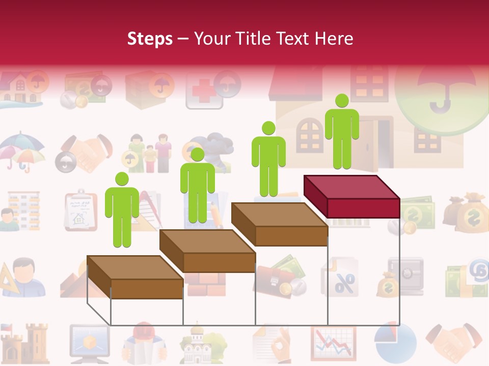 A Bunch Of Different Types Of Icons On A White Background PowerPoint Template