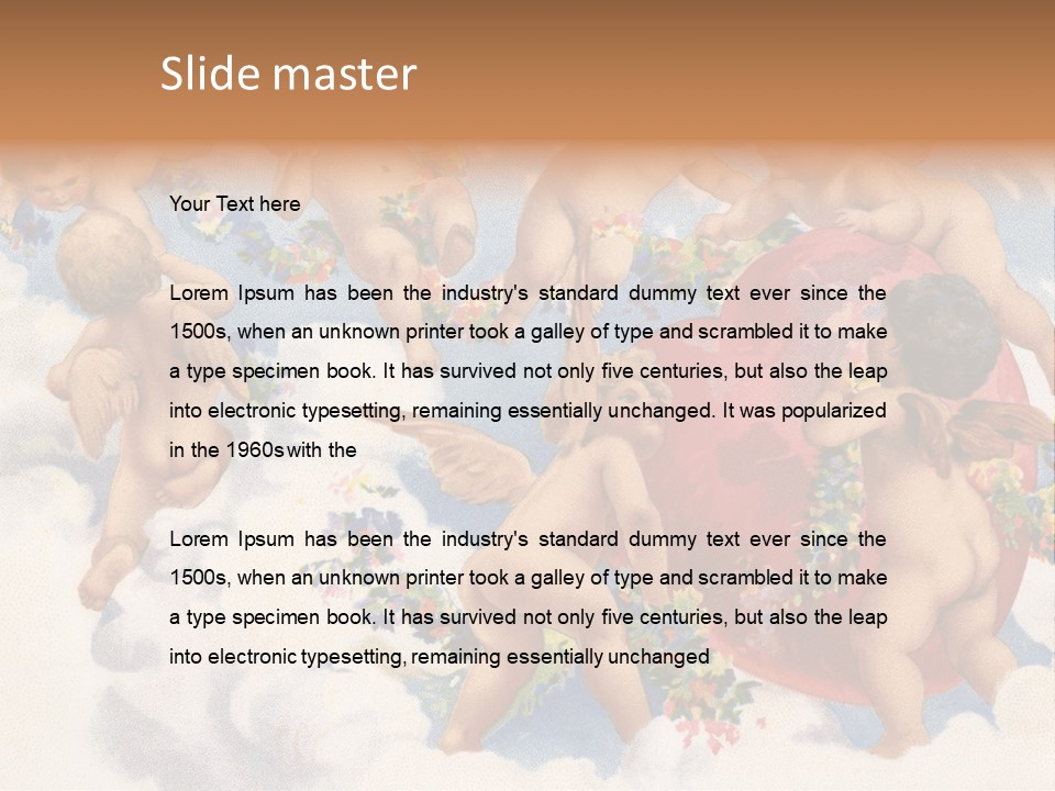 Spiritual Messenger Retro PowerPoint Template