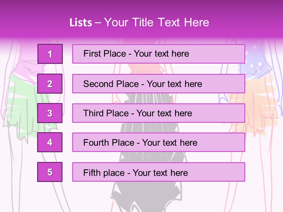 A Group Of Women In Dresses On A Runway PowerPoint Template