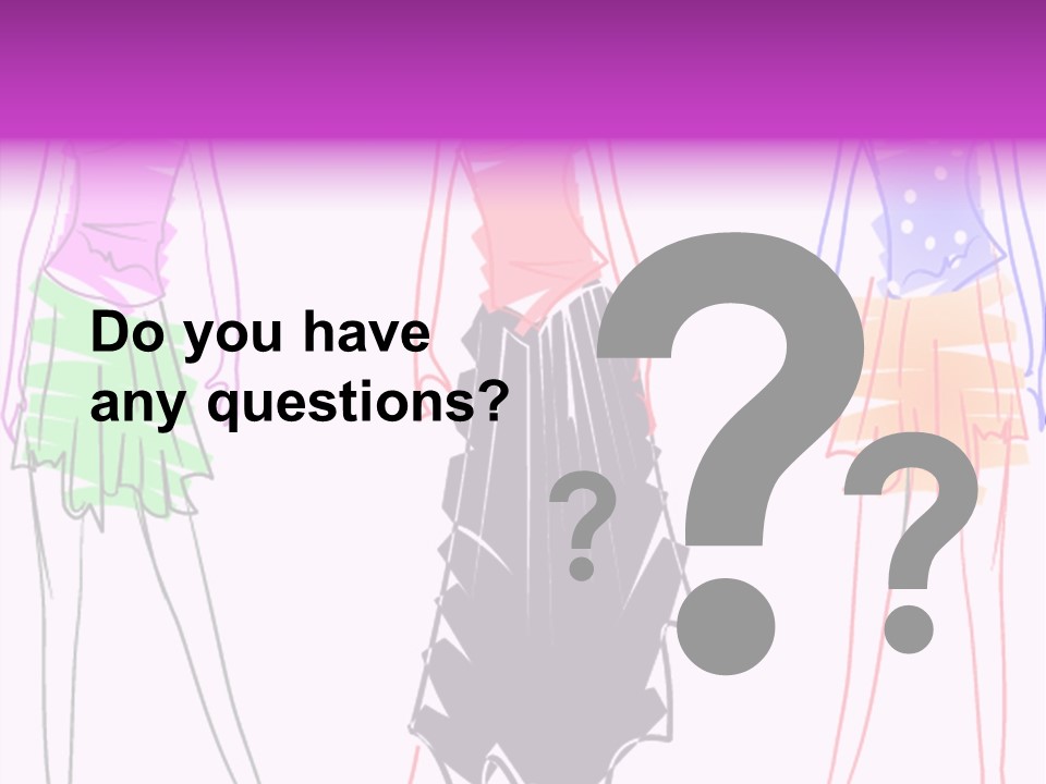 A Group Of Women In Dresses On A Runway PowerPoint Template