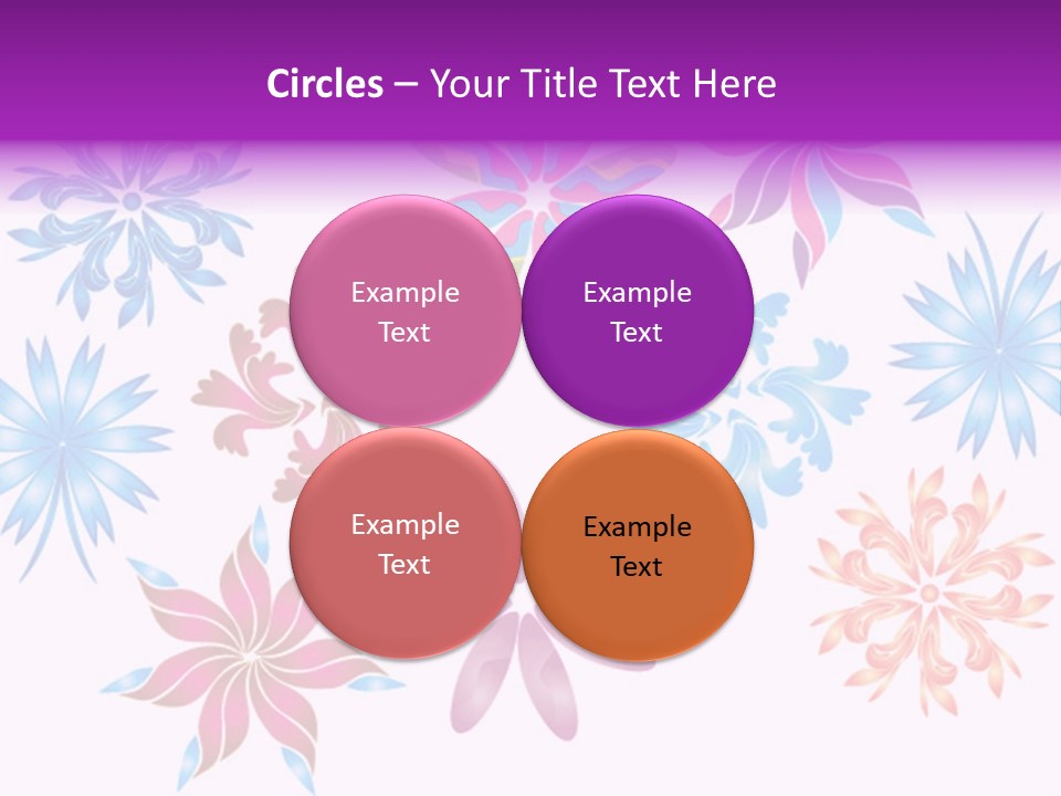 Silk Shape Artistic PowerPoint Template