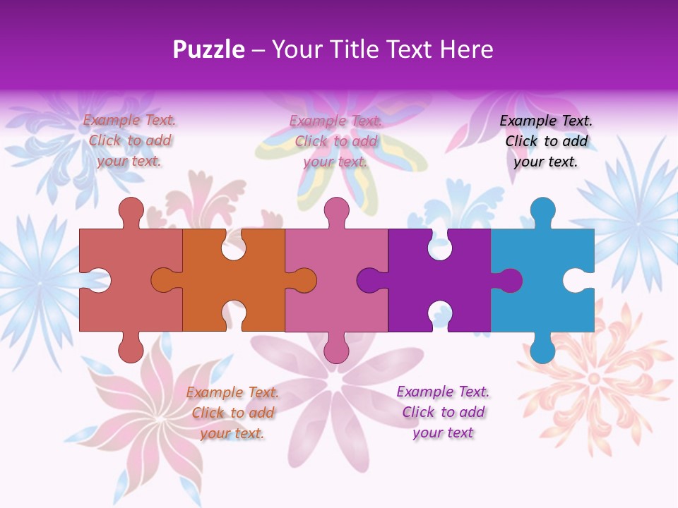 Silk Shape Artistic PowerPoint Template