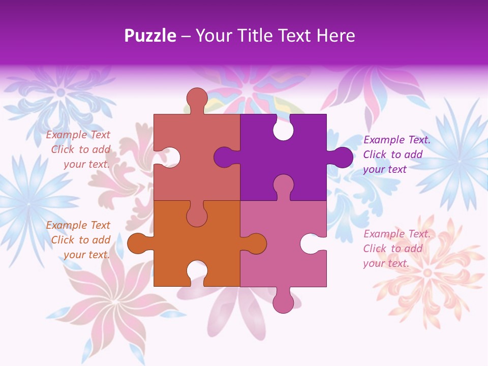 Silk Shape Artistic PowerPoint Template