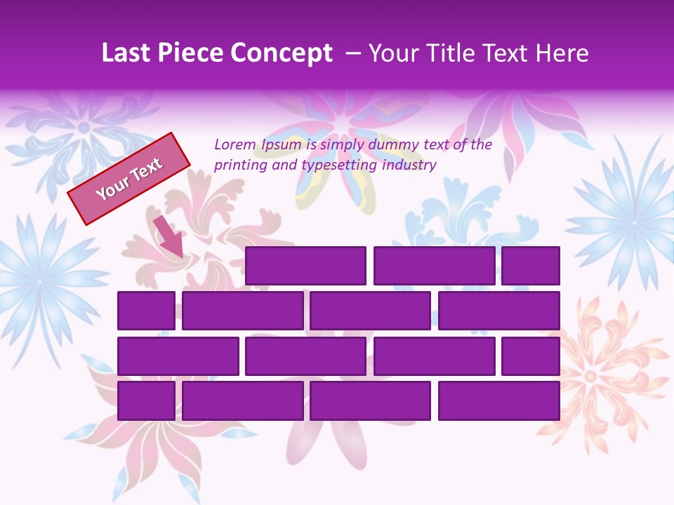 Silk Shape Artistic PowerPoint Template