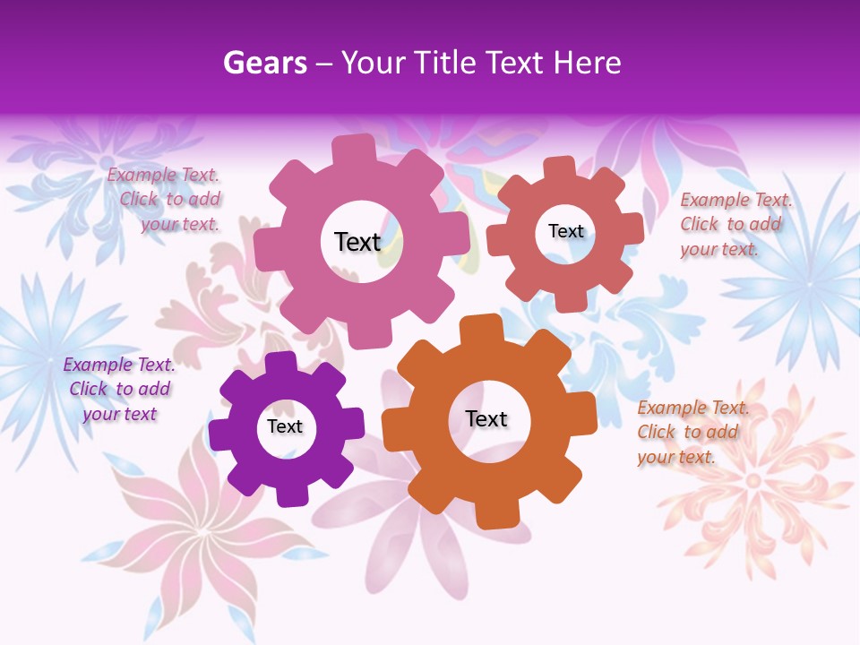 Silk Shape Artistic PowerPoint Template