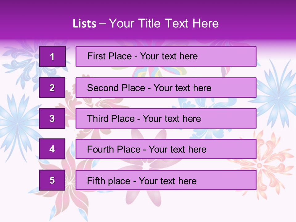 Silk Shape Artistic PowerPoint Template