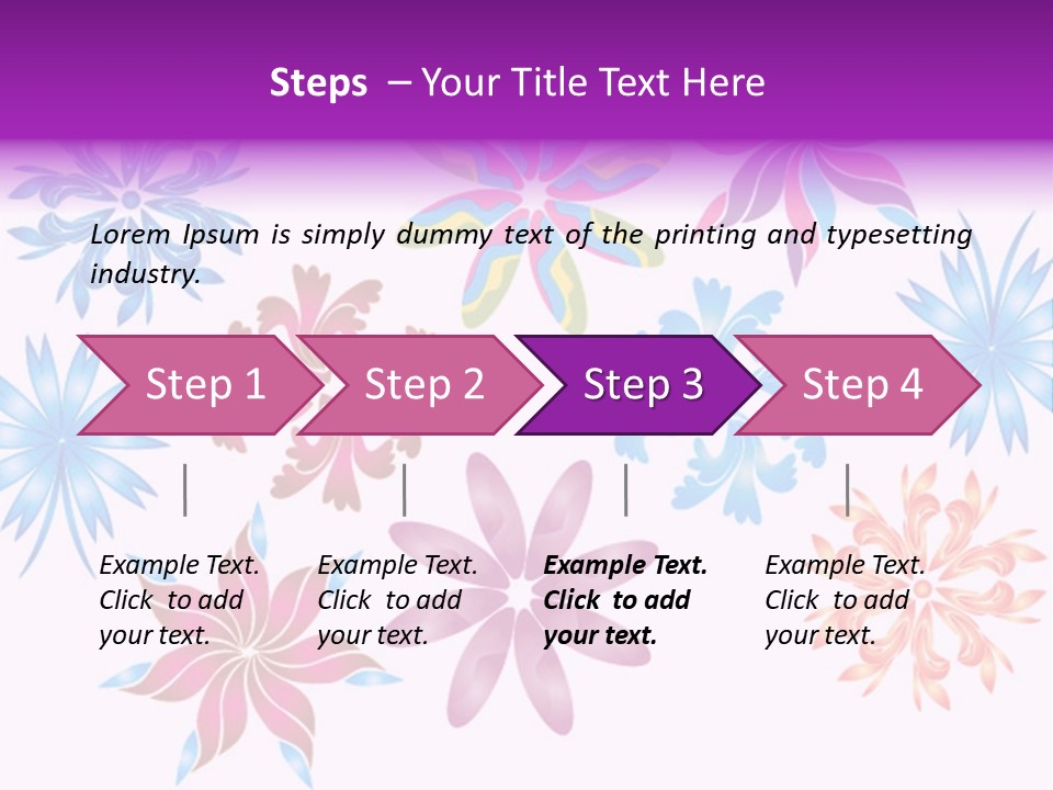 Silk Shape Artistic PowerPoint Template