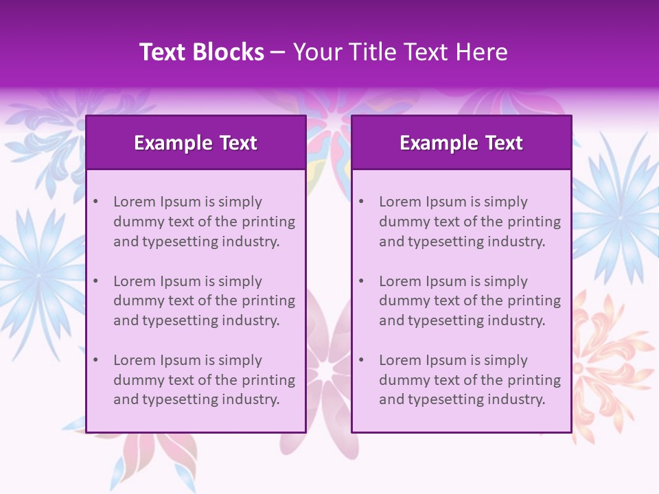 Silk Shape Artistic PowerPoint Template