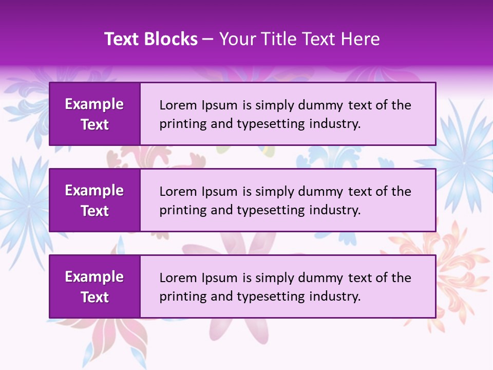 Silk Shape Artistic PowerPoint Template