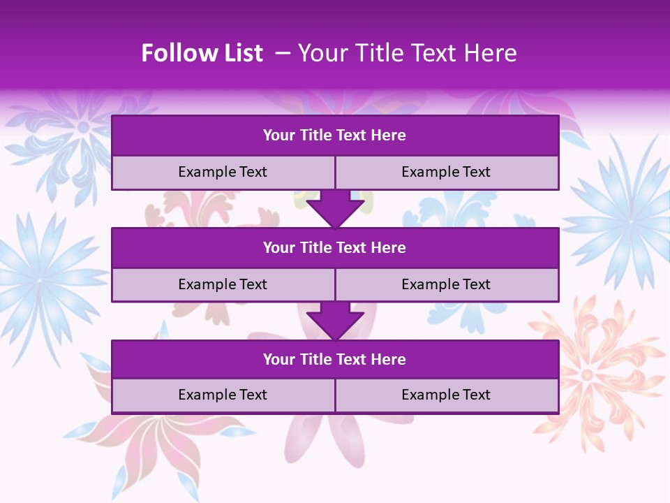 Silk Shape Artistic PowerPoint Template