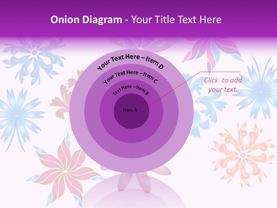 Silk Shape Artistic PowerPoint Template