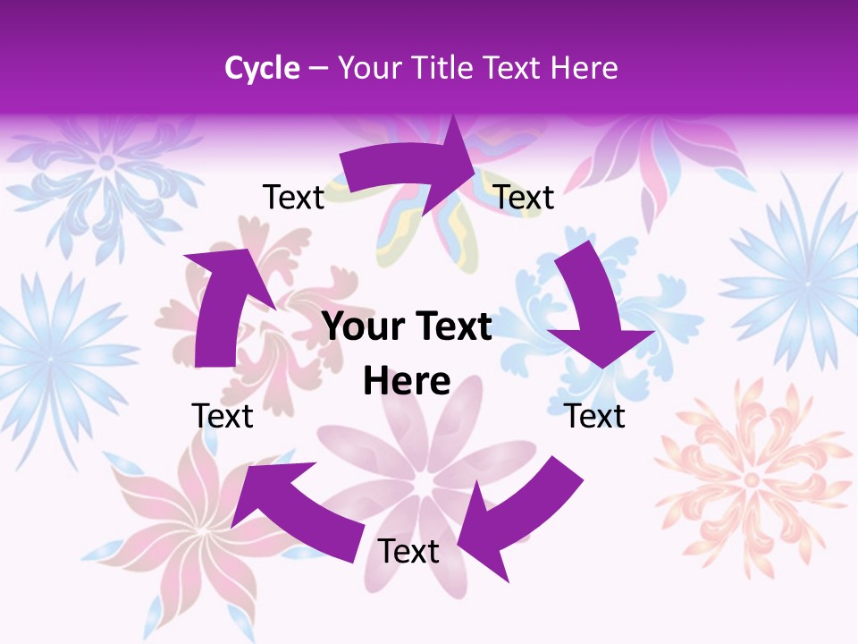 Silk Shape Artistic PowerPoint Template