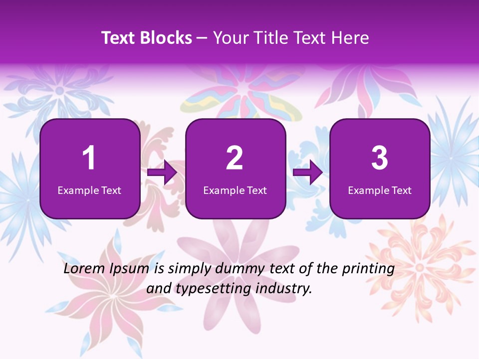 Silk Shape Artistic PowerPoint Template