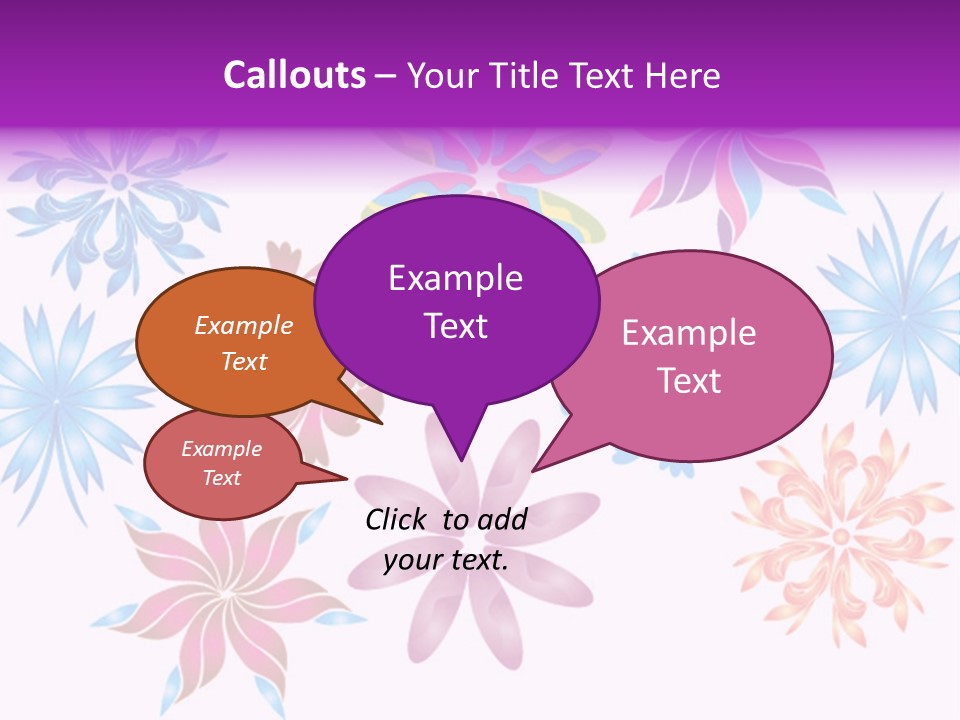 Silk Shape Artistic PowerPoint Template