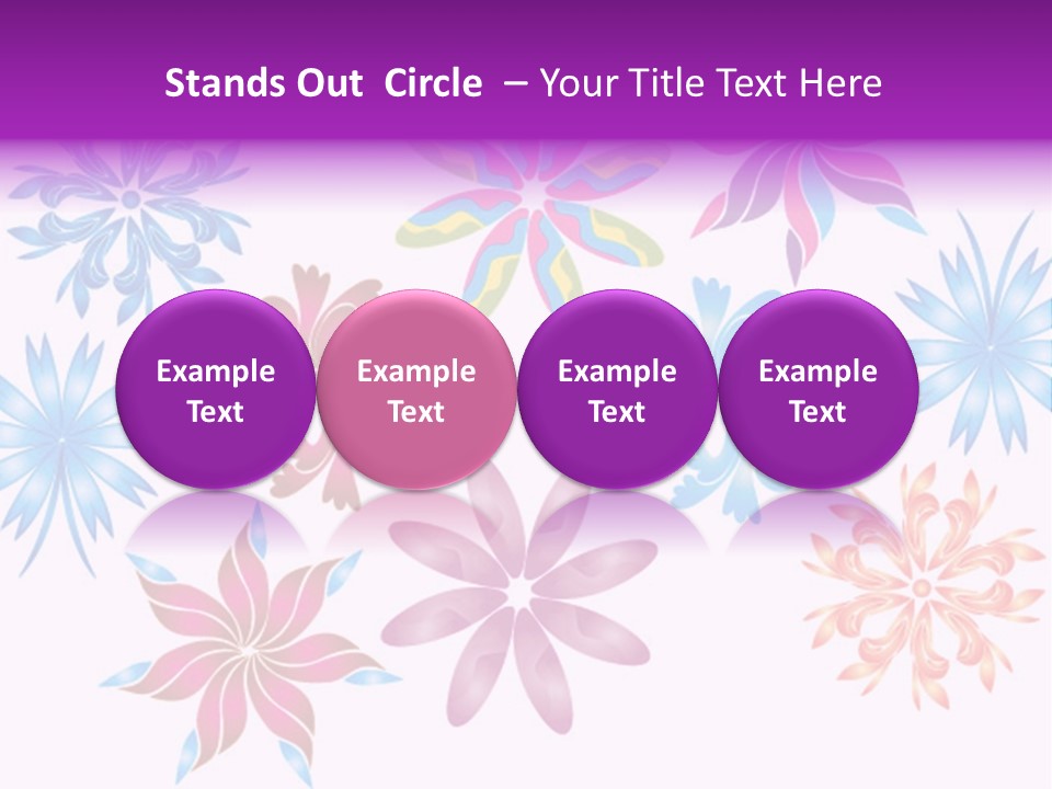 Silk Shape Artistic PowerPoint Template