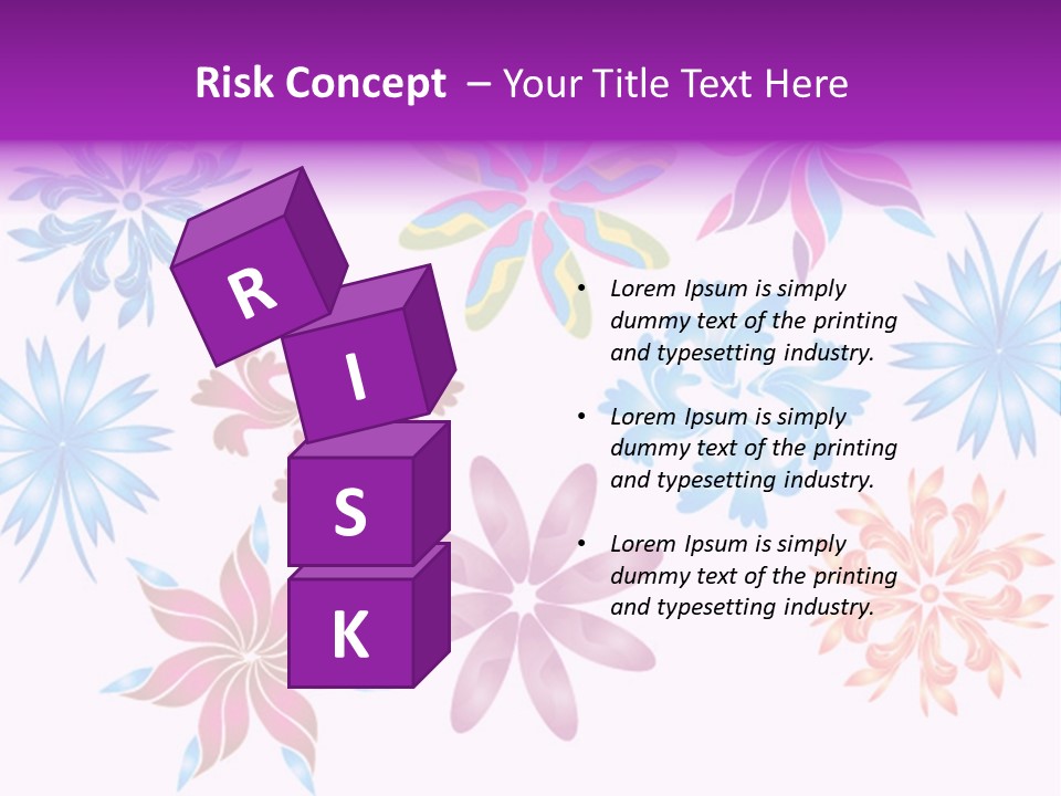 Silk Shape Artistic PowerPoint Template