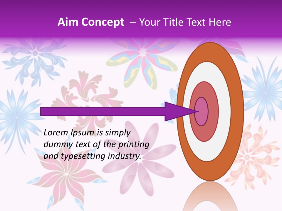 Silk Shape Artistic PowerPoint Template