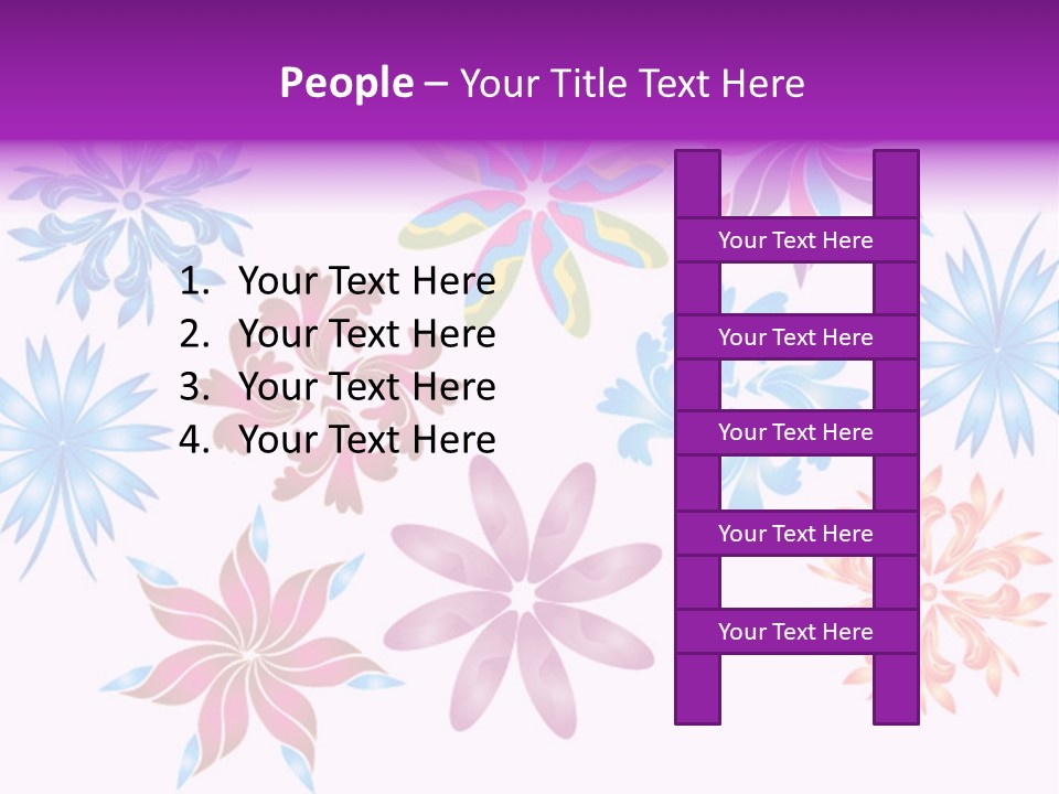 Silk Shape Artistic PowerPoint Template
