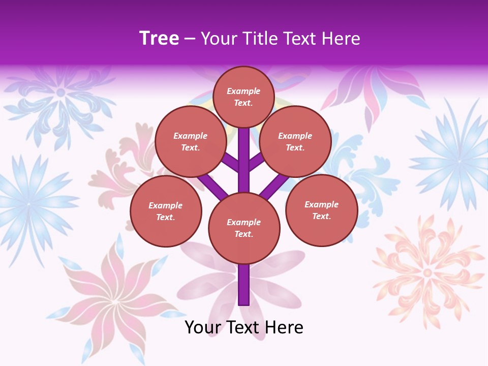 Silk Shape Artistic PowerPoint Template