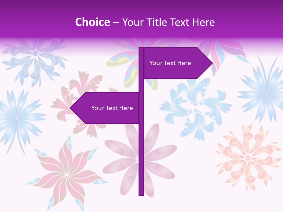 Silk Shape Artistic PowerPoint Template