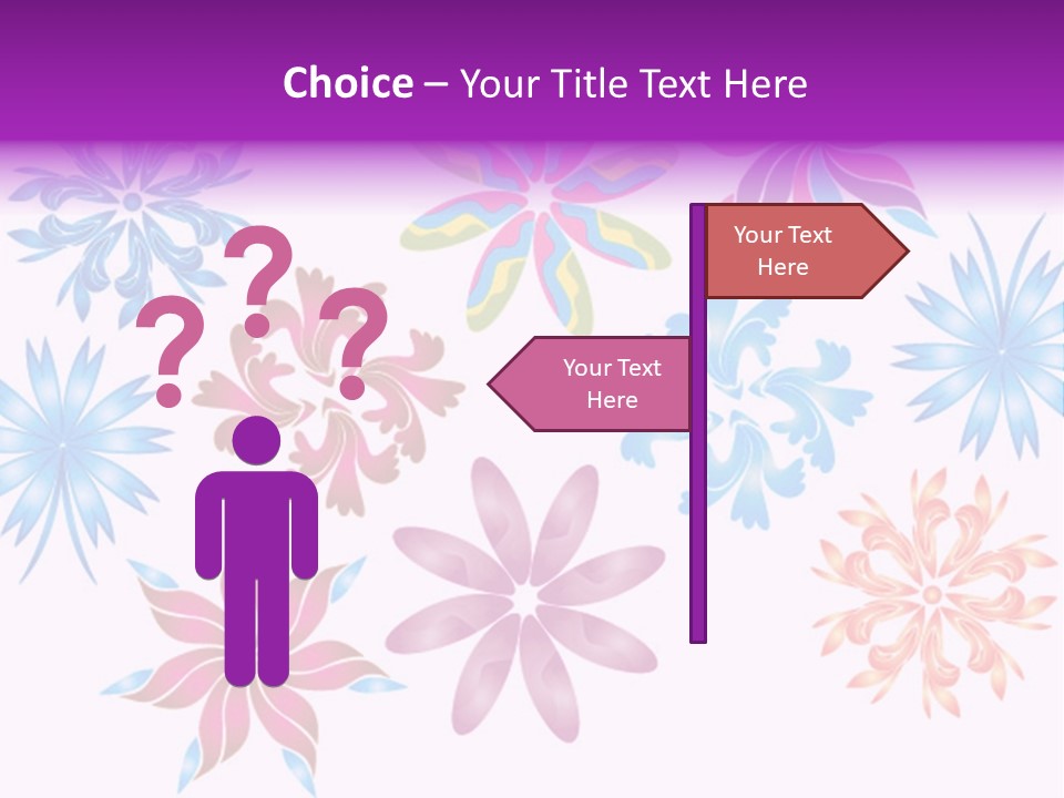 Silk Shape Artistic PowerPoint Template