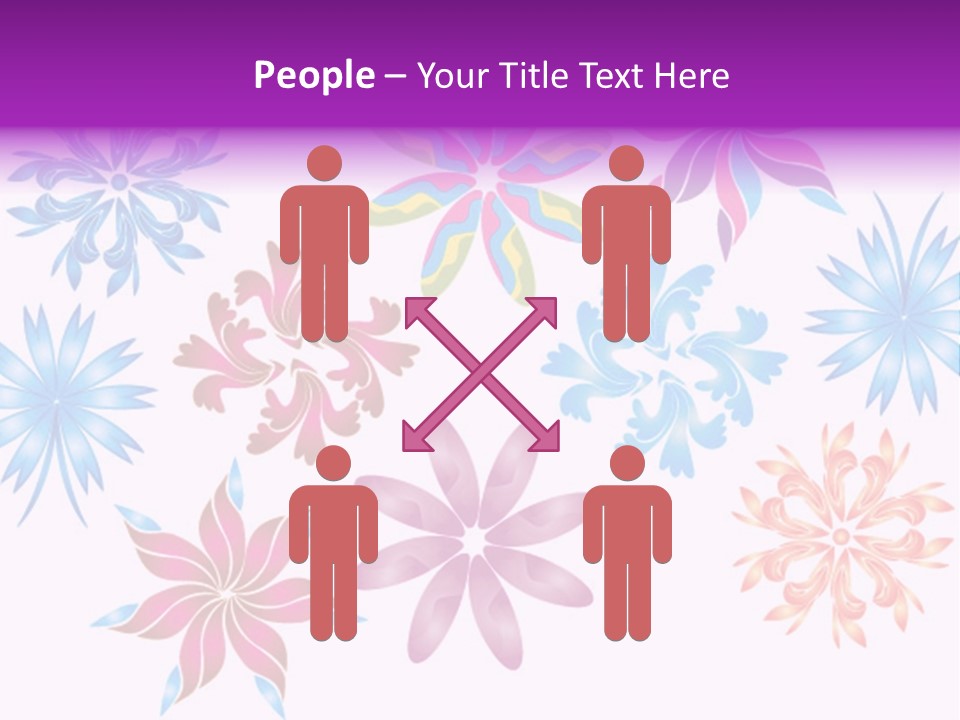 Silk Shape Artistic PowerPoint Template