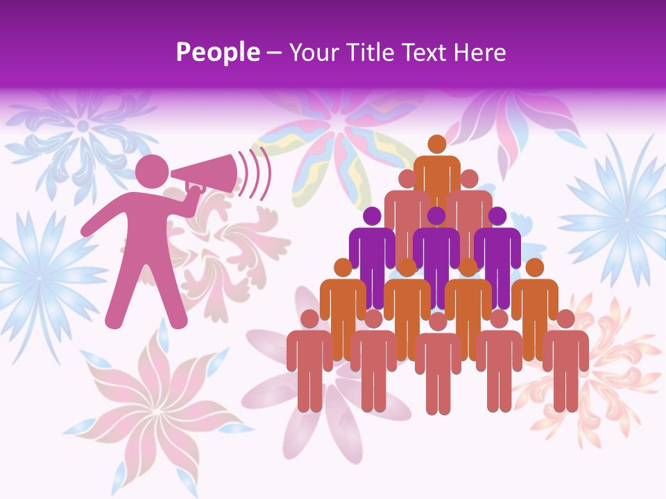 Silk Shape Artistic PowerPoint Template